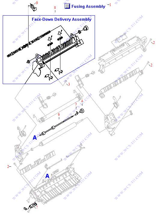 HP LaserJet 3380 Fusing Assembly