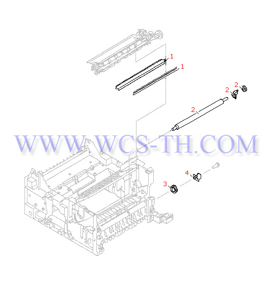 HP LaserJet 4000 Internal Components (4 of 4)