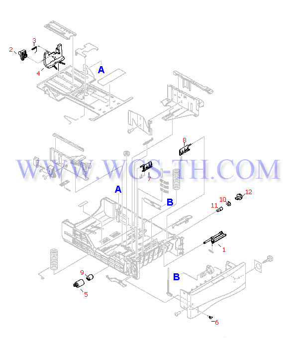 HP LaserJet 4000 Tray - For Optional 500-Sheet Feeder