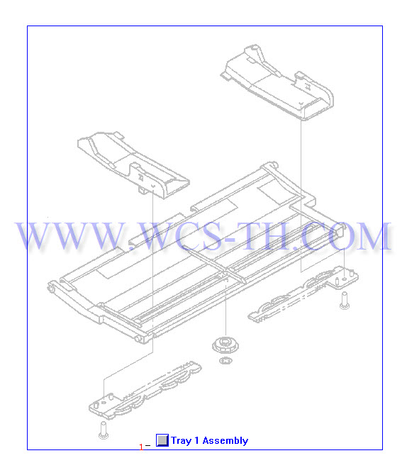 HP LaserJet 4000 Tray 1 Assembly