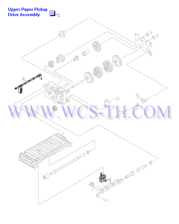 HP LaserJet 4000 Upper Pickup Drive Assembly
