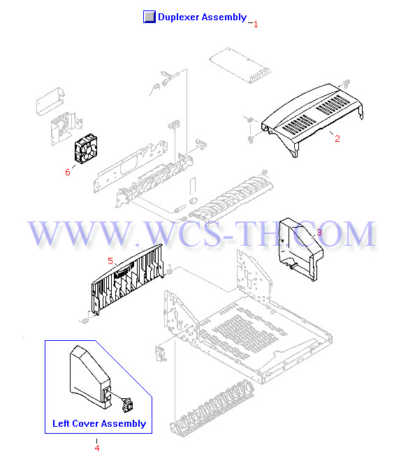 HP LaserJet 4000 Duplexer Assembly