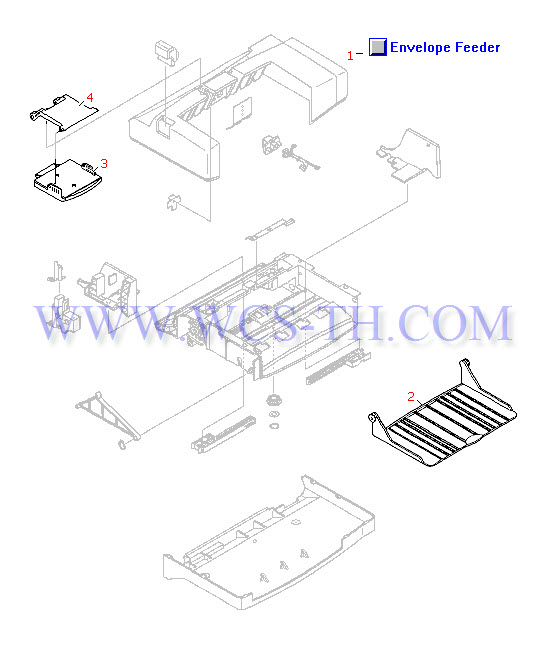 HP LaserJet 4000 Envelope Feeder