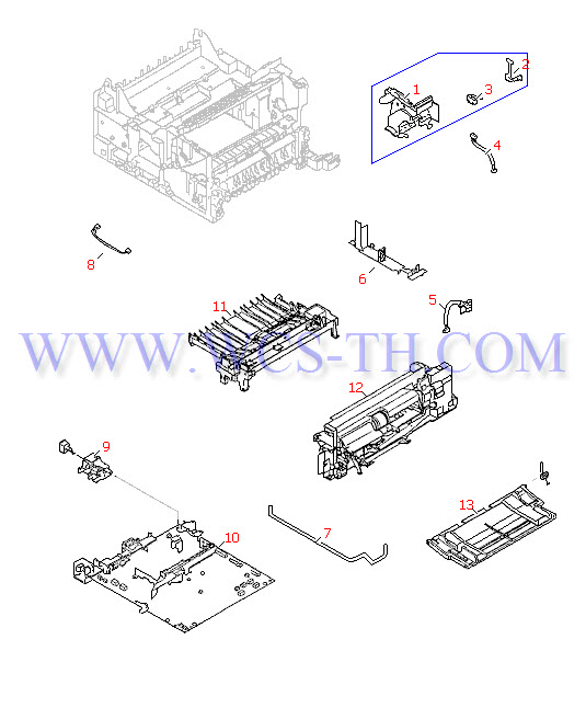HP LaserJet 4050 Internal Components (2 of 4)