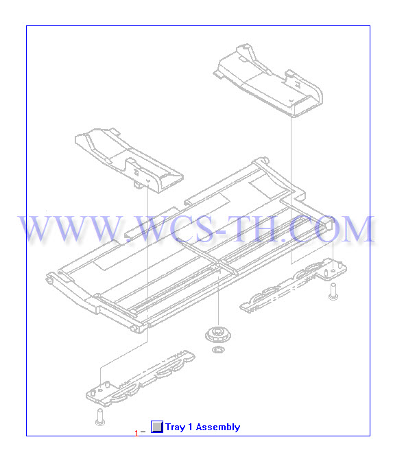 HP LaserJet 4050 Tray 1 Assembly