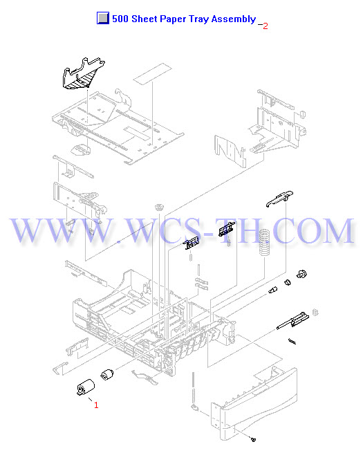 Assemblage Laser/scanner Pour Imprimante HP LaserJet 4000/4050/4100 (RG5-5100) - Pièce Occasion