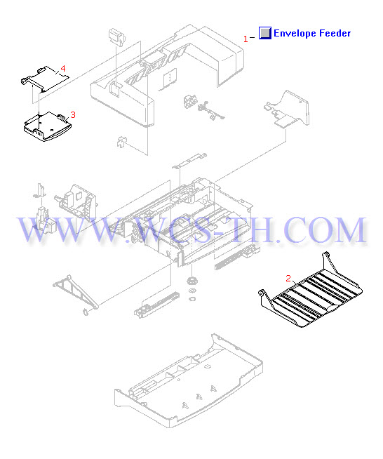 HP LaserJet 4050 Envelope Feeder