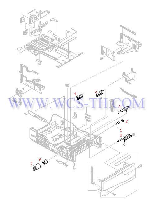 HP LaserJet 4100 500 Sheet Tray