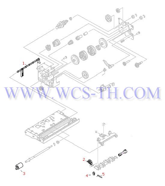 HP LaserJet 4100 Optional 500 Sheet Pickup Assembly