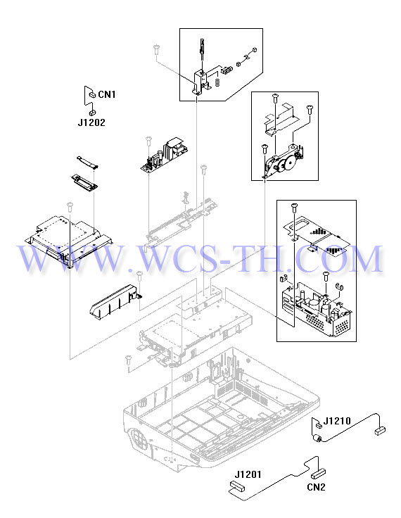 HP LaserJet 4100 Scanner unit (2 of 2)