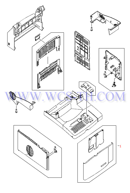 HP LaserJet 4100 Covers