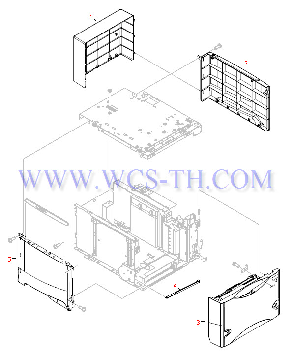 HP LaserJet 4200 1500 Sheet Feeder Covers