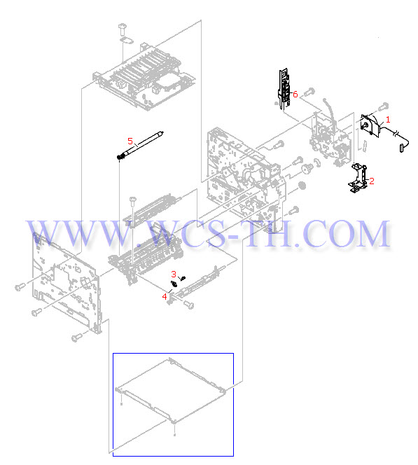 HP LaserJet 4200 Main Assemblies (1 of 3)
