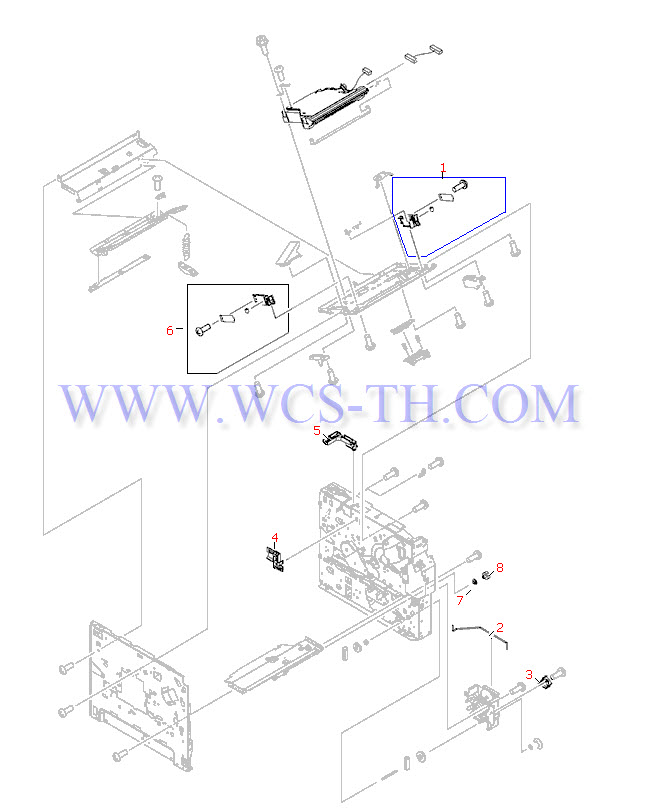 HP LaserJet 4200 Main Assemblies (2 of 3)