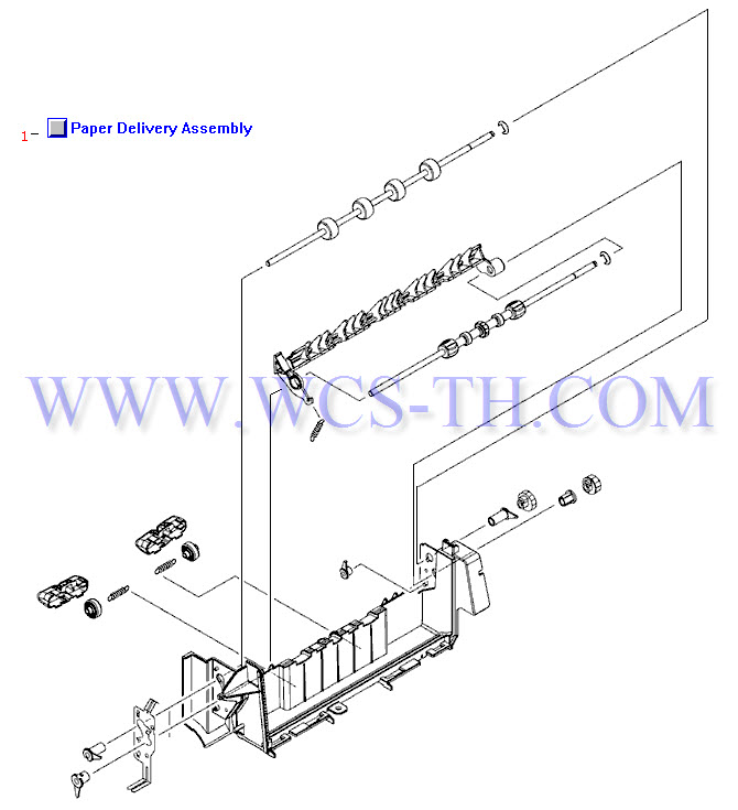HP LaserJet 4200 Paper Delivery Assembly