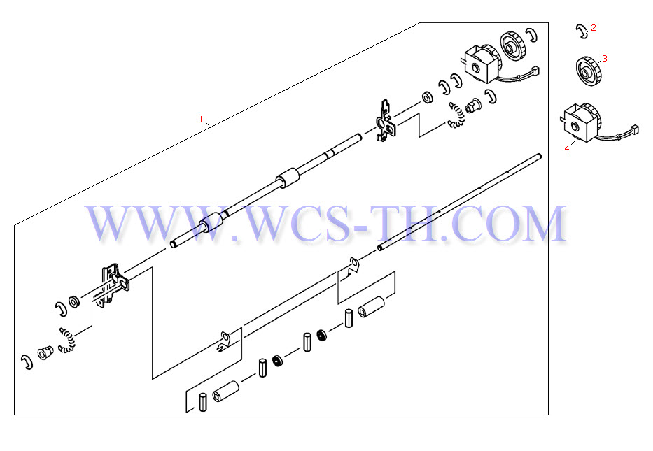 HP LaserJet 4200 Paper Feed Assembly