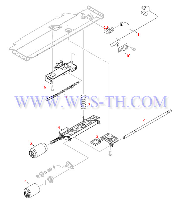 HP LaserJet 4200 Tray 2 Pickup Assembly