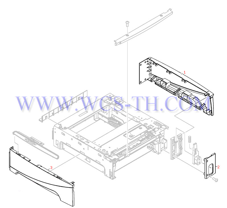 HP LaserJet 4200 500 Sheet Feeder Covers and Panels