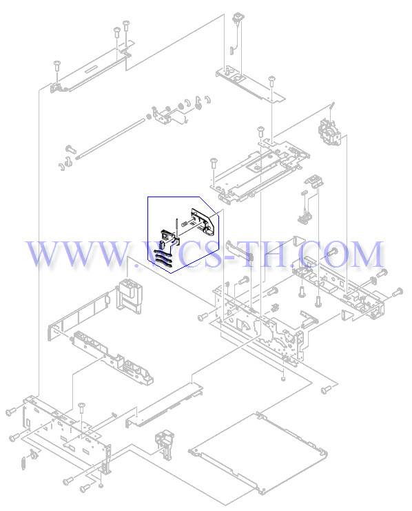 HP LaserJet 4200 500 Sheet Feeder Main Assemblies (1 of 2)
