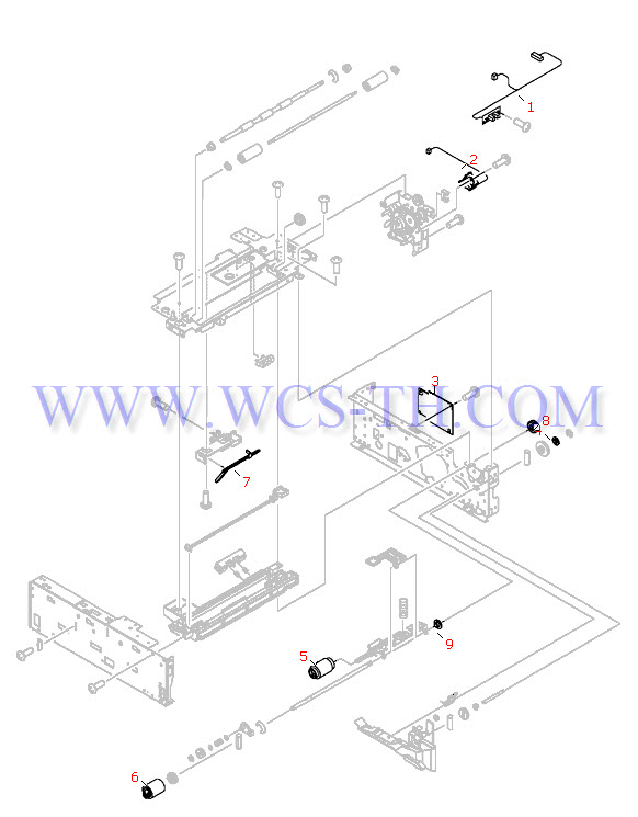 HP LaserJet 4200 500 Sheet Feeder Main Assemblies (2 of 2)