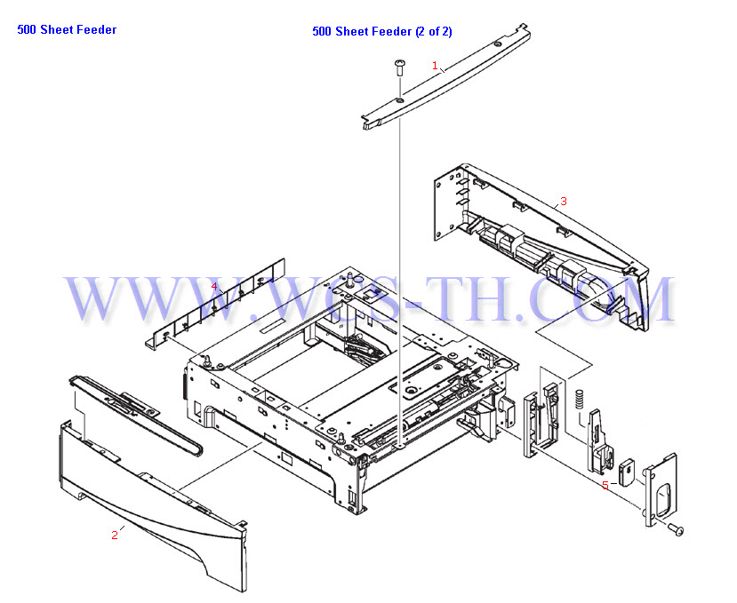 HP LaserJet 4250 500 Sheet Feeder (2 of 2)