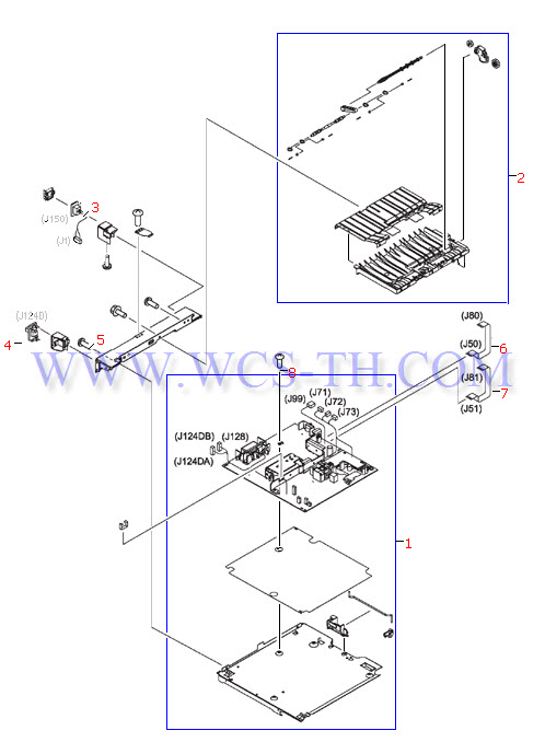 HP LaserJet 4250 Electrical Components