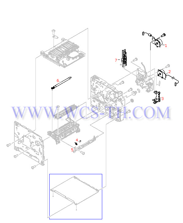 HP LaserJet 4300 Main Assemblies (1 of 3)