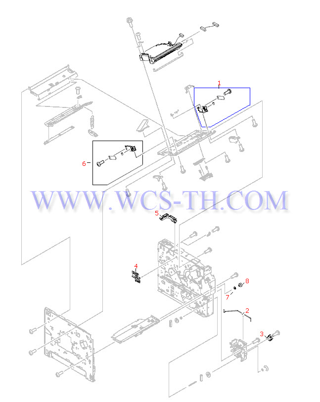 HP LaserJet 4300 Main Assemblies (2 of 3)