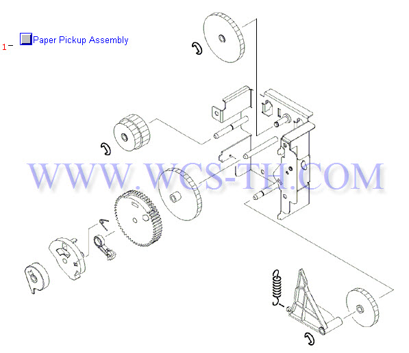 HP LaserJet 4300 Paper Pickup Assembly