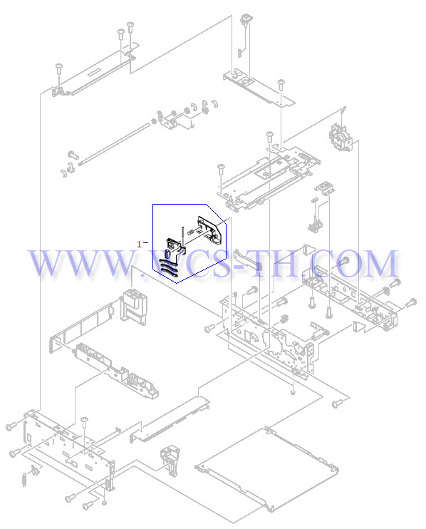 HP LaserJet 4300 500 Sheet Feeder Main Assemblies (1 of 2)