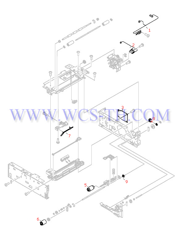 HP LaserJet 4300 500 Sheet Feeder Main Assemblies (2 of 2)
