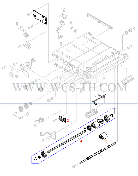 HP LaserJet 5100 250 Sheet Feeder
