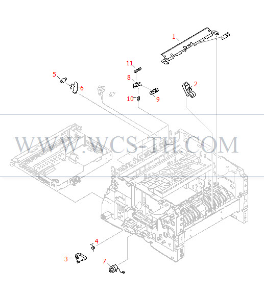 HP LaserJet 5100 Internal Components (3 of 4)