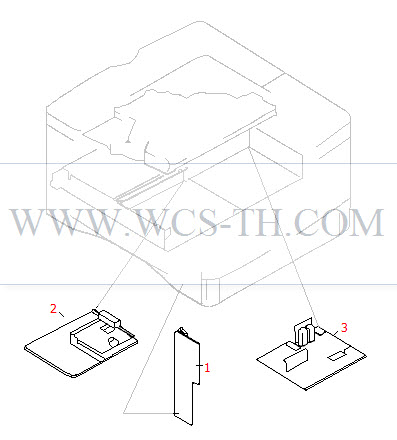 HP LaserJet 5100 PCA Assembly Locations