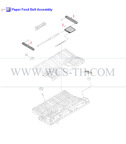 HP LaserJet 5100 Paper Feed Belt Assembly