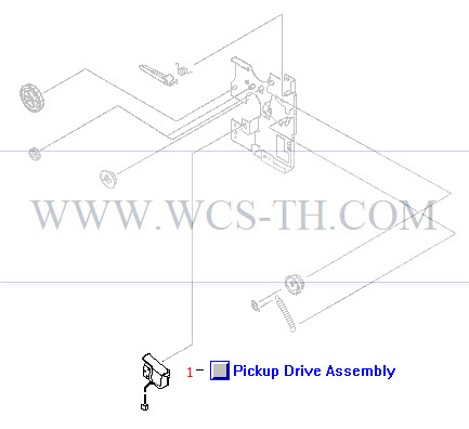 HP LaserJet 5100 Pickup Gear Assembly
