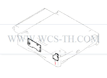 HP LaserJet 5100 250 Sheet Feeder PCA Locations