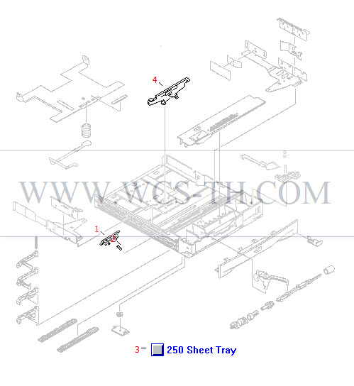 HP LaserJet 5100 250 Sheet Universal Tray