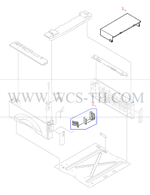 HP LaserJet 5100 500 Sheet Feeder (1 of 2)