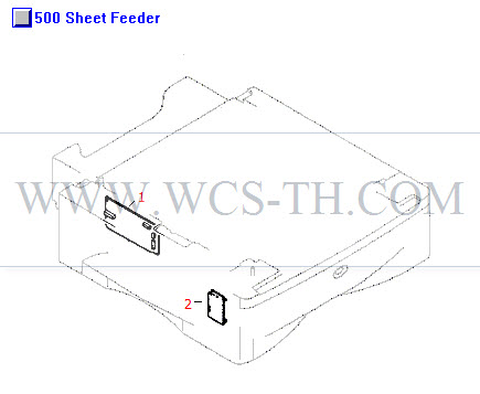 HP LaserJet 5100 500 Sheet Feeder PCA Assemblies