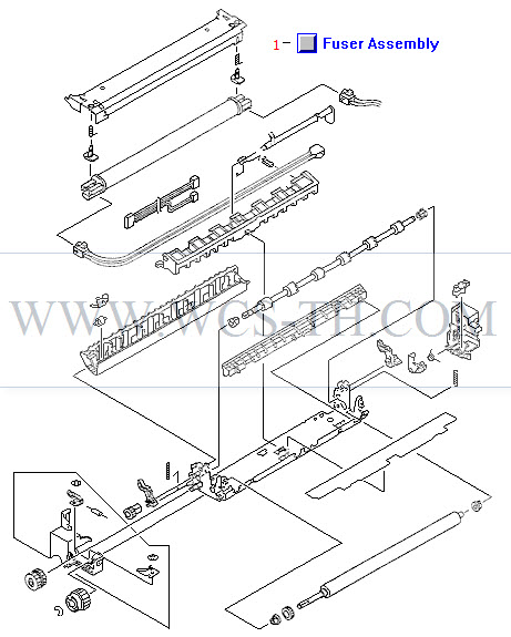 HP LaserJet 5100 Fuser
