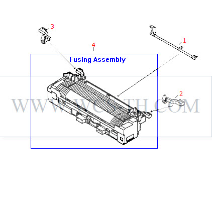 HP LaserJet 8000 Fusing Assembly
