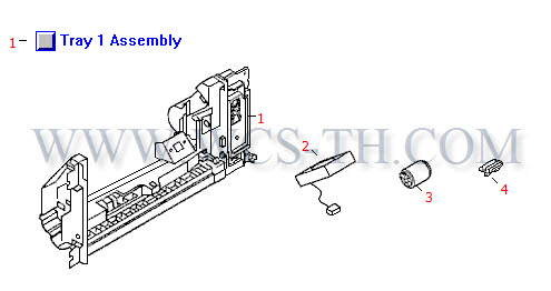HP LaserJet 8100 Tray 1 Assembly