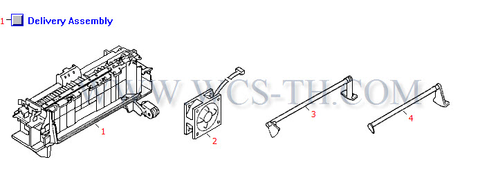 HP LaserJet 8100 Delivery Assembly