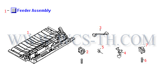 HP LaserJet 8100 Feeder Assembly