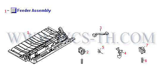 HP LaserJet 8150 Feeder Assembly