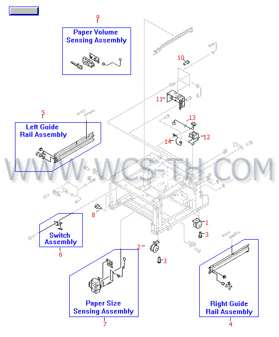 HP LaserJet 9000 2000 Sheet Feeder 2 of 2