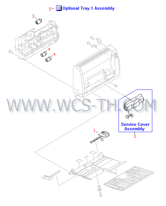 HP LaserJet 9000 Tray 1 Assembly