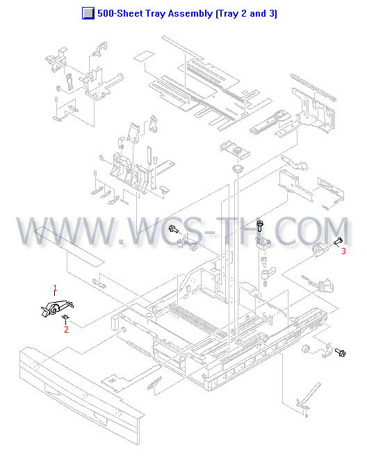 HP LaserJet 9000 Tray 2 and 3