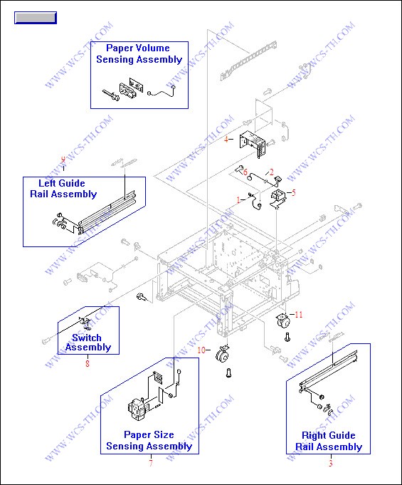 HP LaserJet 9050 2000 Sheet Feeder (2 of 2)